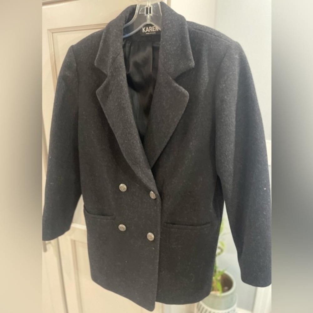 Karen 🇺🇸 100% Pure Wool Coat woman’s size L